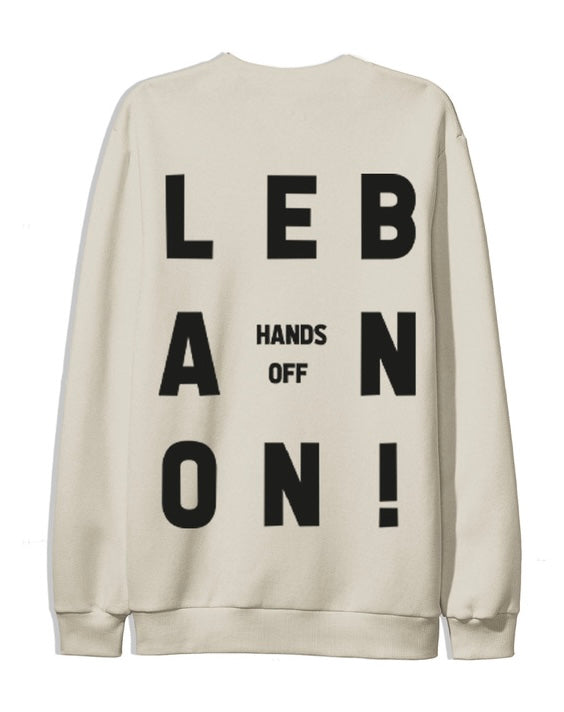 Hands Off Lebanon Sweatshirt